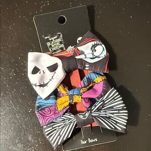 Loungefly Nightmare Before Christmas Hair Bows Set